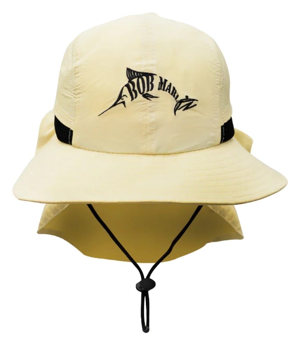 Bob Marlin Fishing Hat Water Resistant UV Protection Cap