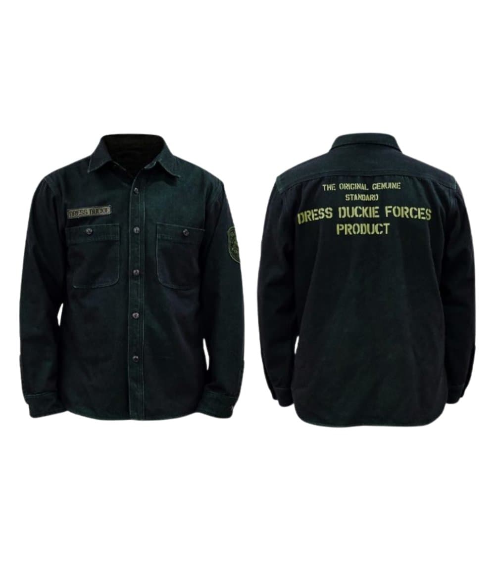 DRESS Flannel Shirt Duck – Vintage-Style Cotton Work Shirt