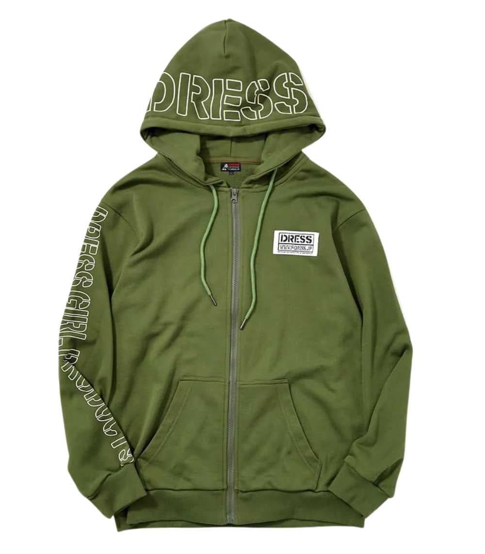 DRESS Lollipop Girl Hoodie – Stylish Zippered Cotton Blend Sweatshirt