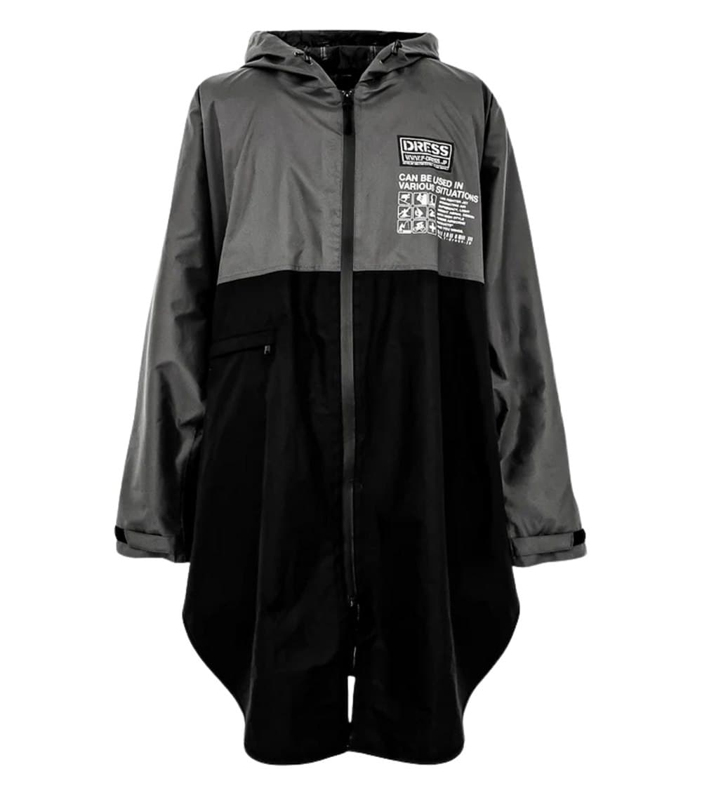 DRESS Packable Rain Poncho Airborne – Compact, Lightweight, and Water-Repellent