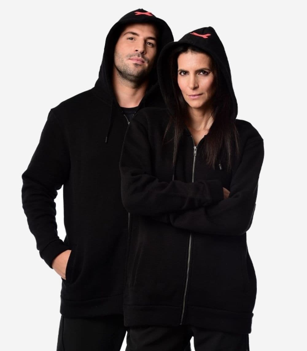 Oxean Jacket Textile Hoodie – Premium Recycled Cotton Comfort