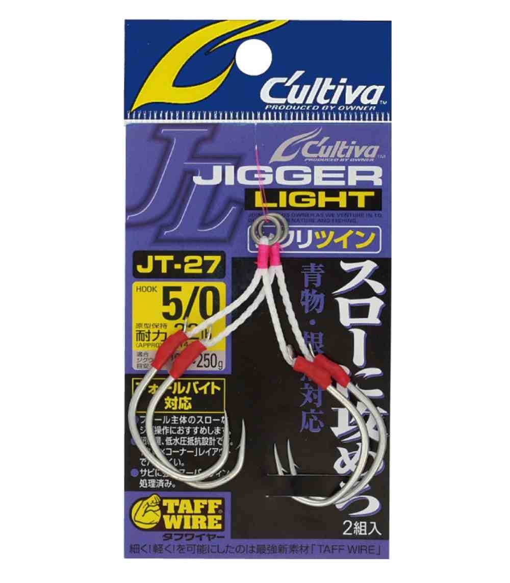 Owner Cultiva 11785 JT-27 Jigger Light Twin Shiwari Jigging Hook