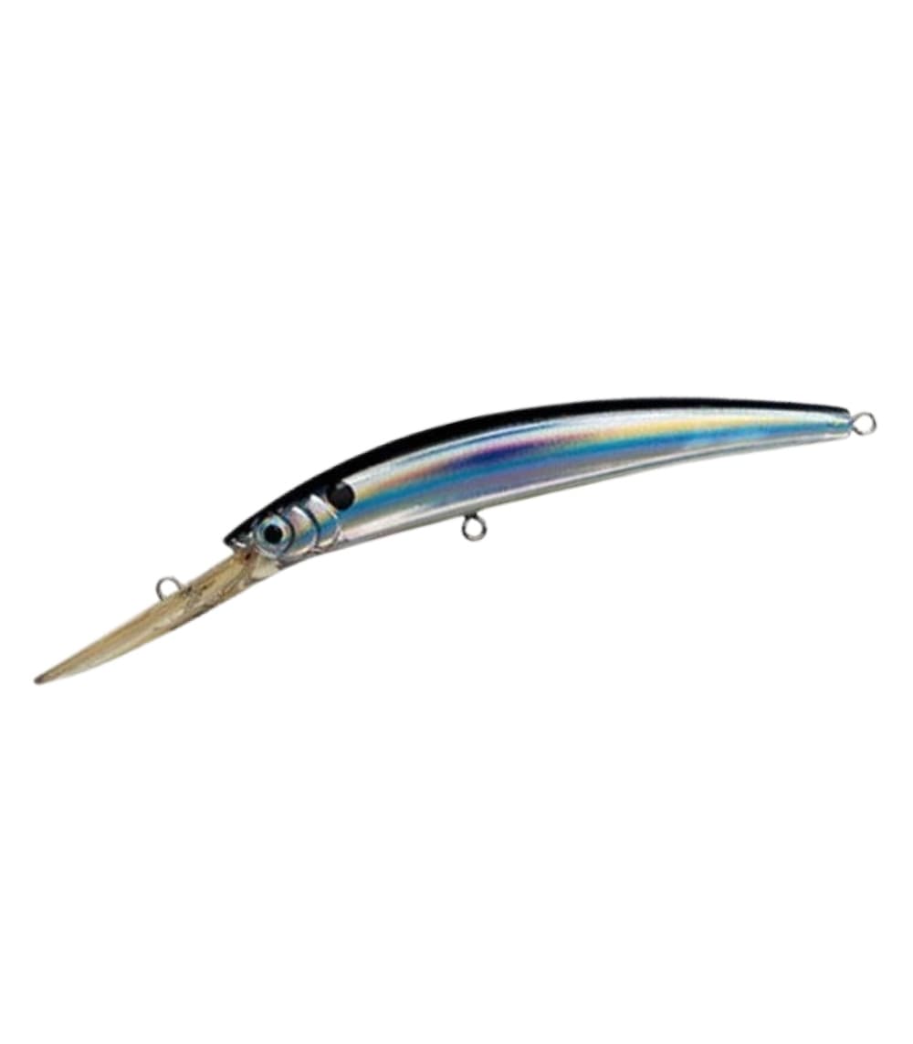 Yo-Zuri Crystal Minnow Deep Diver 110mm Floating Lure R539, Holographic Hard Bait for Trolling & Casting