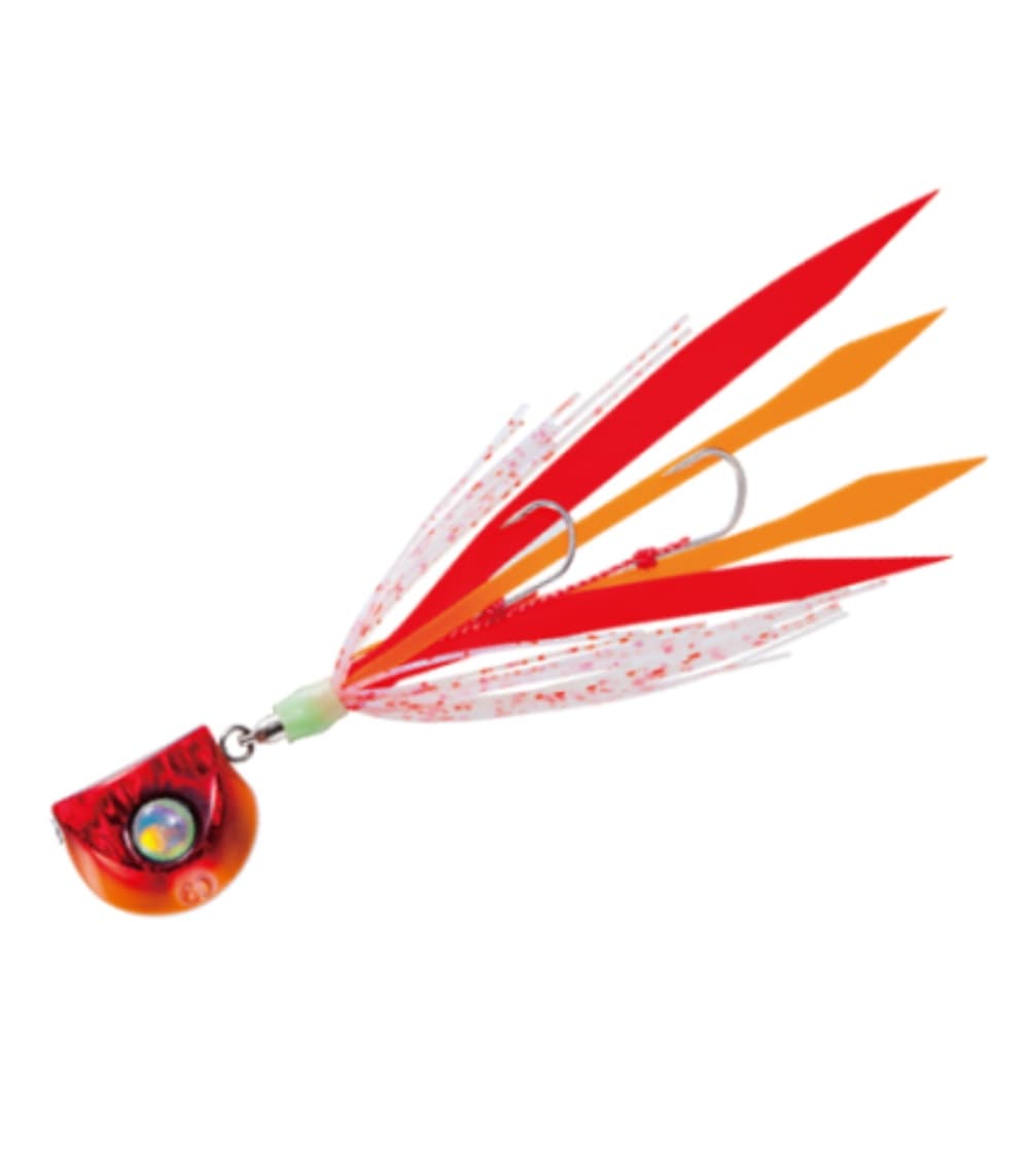 DUEL Salty Rubber Slide 60g/80g/100g Fishing Lure -Sliding Tai Rubber Jig