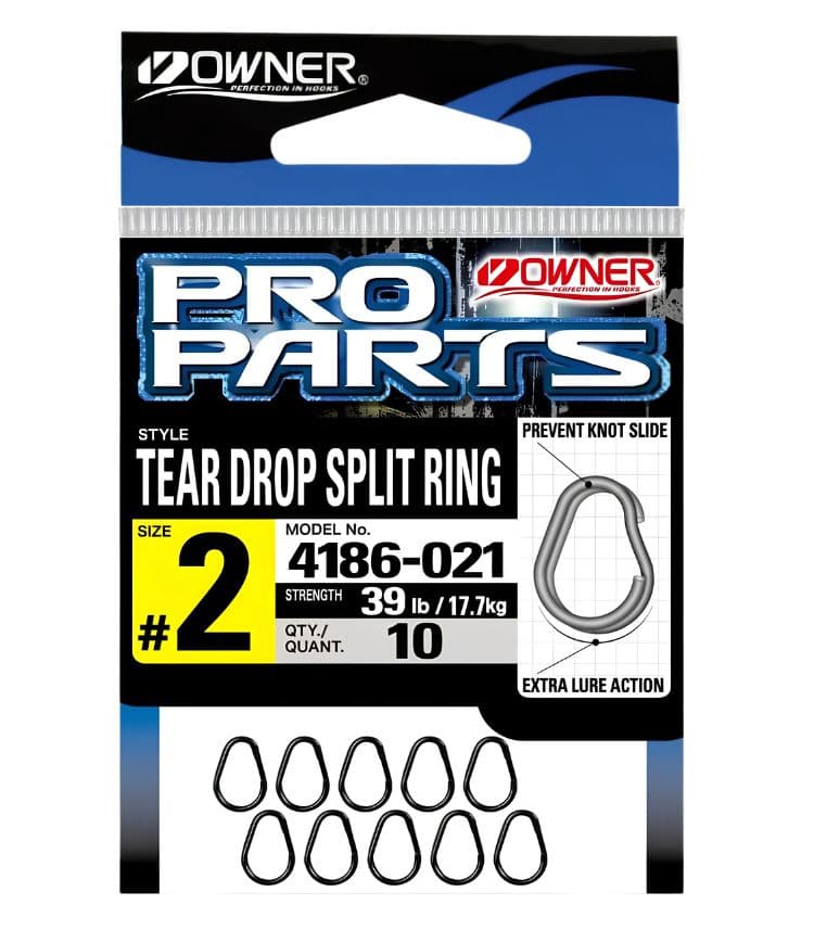 Owner Tear Drop Split Ring 4186 - image 1 of 2