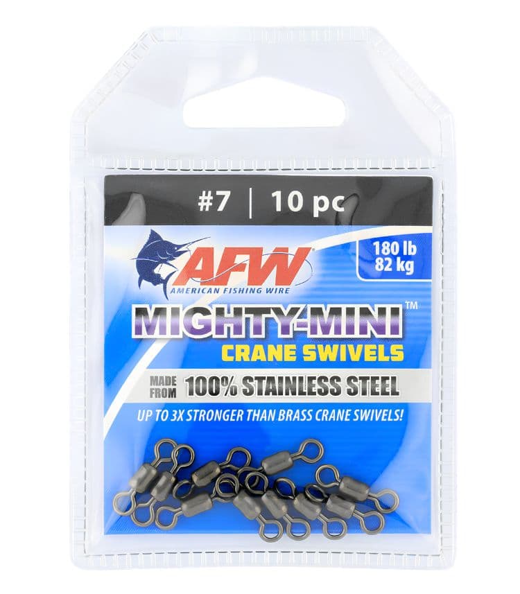 AFW Mighty Mini Stainless Steel Crane Swivel FWSS07B-A