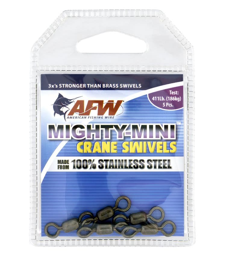 AFW Mighty Mini Stainless Steel Crane Swivel FWSS01B-A