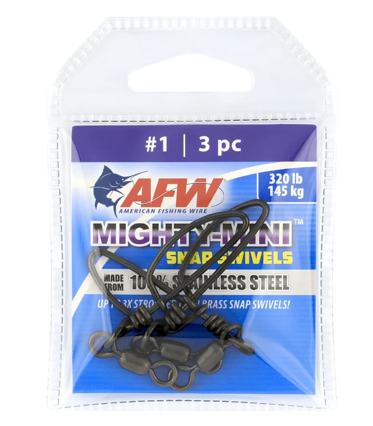 AFW Mighty Mini Stainless Steel Snap Swivel FTSS320B-A - image 1 of 3