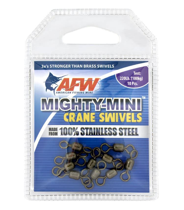 AFW Mighty Mini Stainless Steel Crane Swivel FWSS05B-A - image 1 of 2