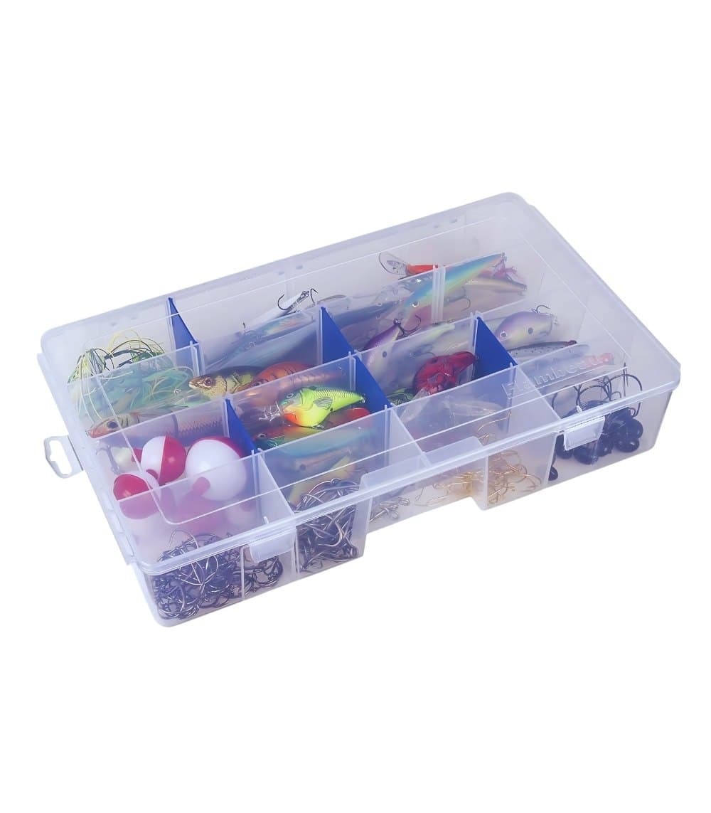 Flambeau 7004R Tuff Tainer Double Deep Divided Fishing Tackle Box with Zerust Protection - image 1 of 3