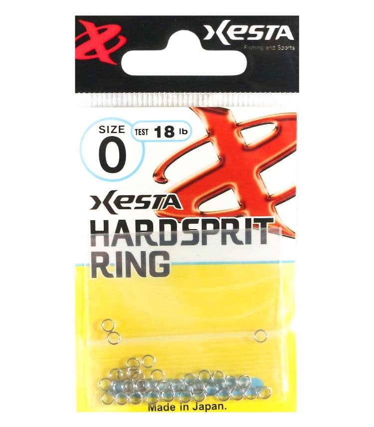 XESTA Hard Split Ring Silver Heavy-Duty Fishing Split Ring - image 1 of 2