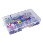 Flambeau 7004R Tuff Tainer Double Deep Divided Fishing Tackle Box