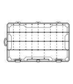 Flambeau Tuff Tainer 5007 Divided with Zerust Protection