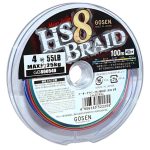 Gosen HS8 8-Strand PE Braided Fishing Line