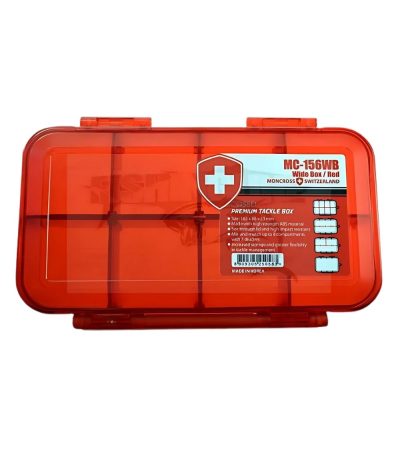 MONCROSS Tackle Box MC-156WB Red