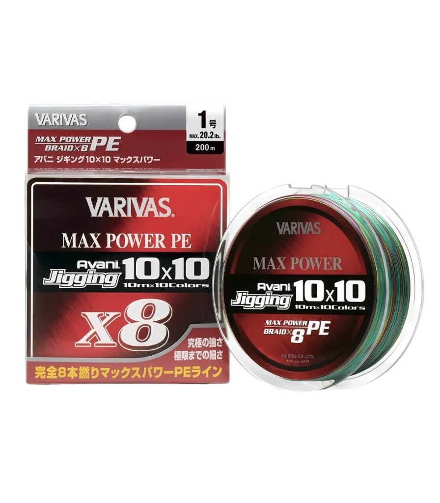 Varivas Avani Jigging 10x10 Max Power PE X8
