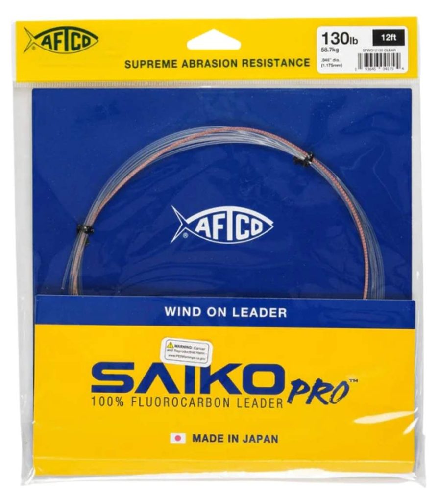 AFTCO Saiko Pro Wind-On Fluorocarbon Leaders