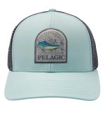 Pelagic Mapped Mahi Performance Trucker Cap