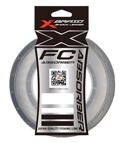 YGK XBraid FC Absorber Fluorocarbon Leader Line 60m
