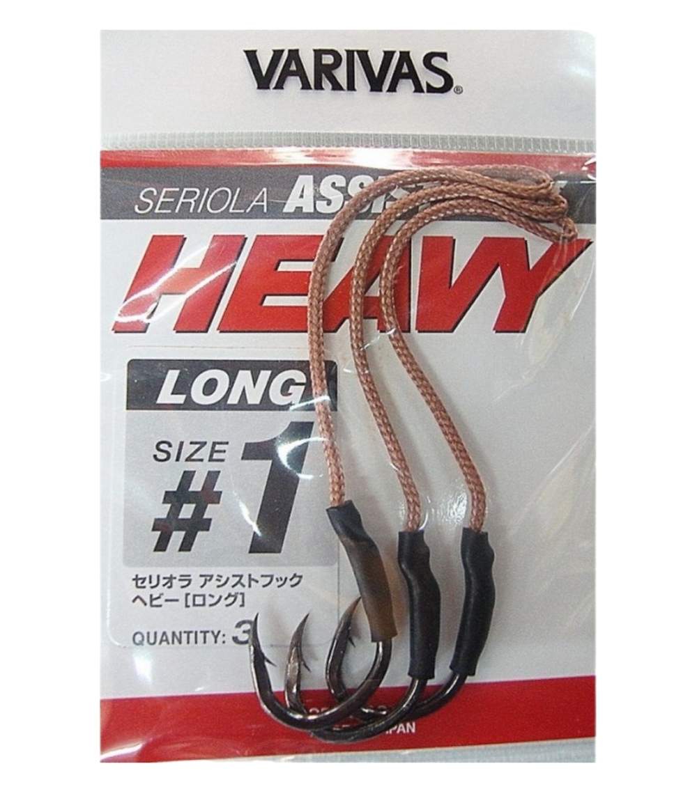 Arbafox-Varivas Seriola Heavy Long Assist Hook Varivas Seriola Heavy Long Assist Hook