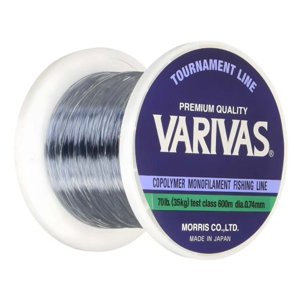 Varivas Tournament Copolymer Leader Misty Grey