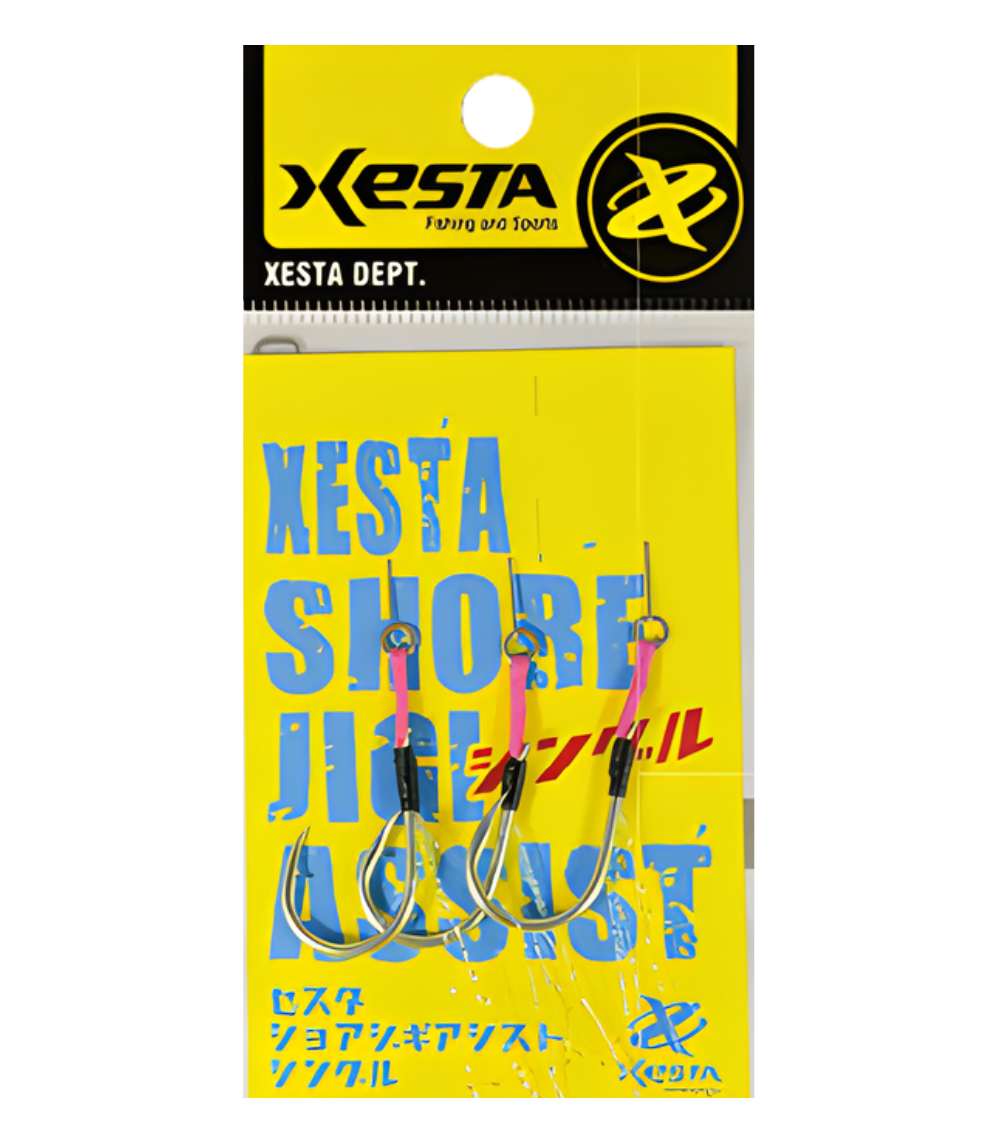Arbafox-Xesta Shore Jig Assist Single Hook Short (2) Xesta Shore Jig Assist Single Hook Short