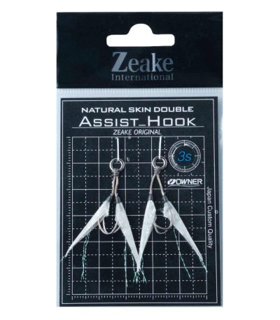 Zeake Natural Skin Double Assist Hook