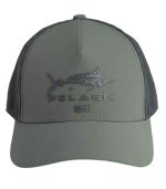 Pelagic Echo Gyotaku Performance Trucker Hat