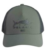 Pelagic Echo Gyotaku Performance Trucker Hat