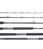 Seeker Black Steel Jig and Bait Rod