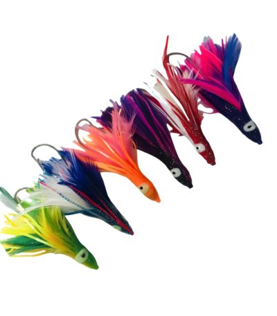 H2O Weighted Trolling Feather Octopus Lure