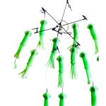 H2O 12 Inch Budget Dredge 14x7 Inch B2 Squid Offshore Trolling Teaser