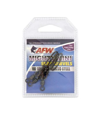 AFW Mighty Mini Stainless Steel Snap Swivels Size #2