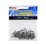 AFW Mighty Mini Stainless Steel Crane Swivels Size #14