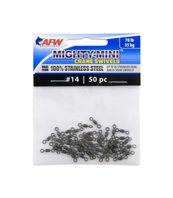 AFW Mighty Mini Stainless Steel Crane Swivels Size #14