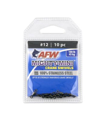 AFW Mighty Mini Stainless Steel Crane Swivels Size #12