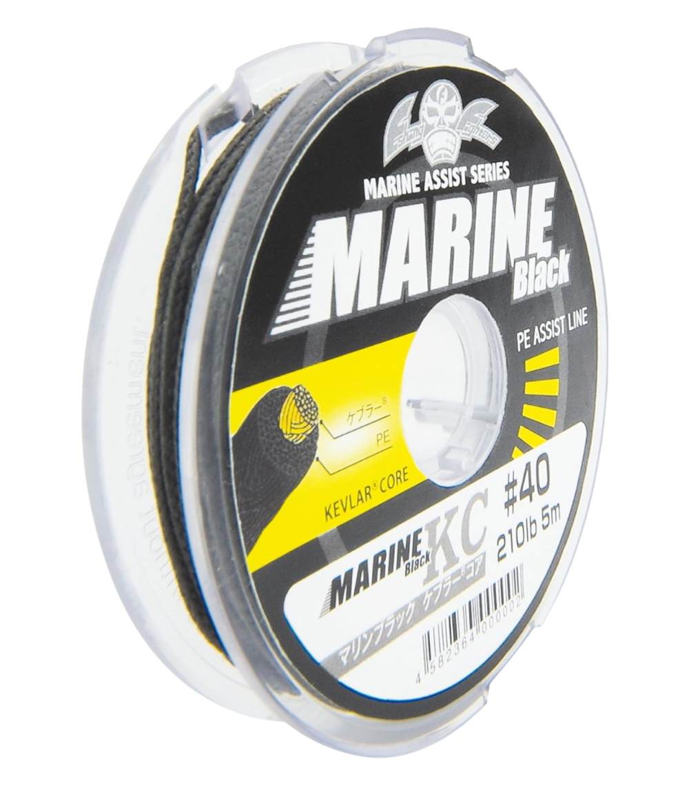 Arbafox-Fishing Fighters Marine (1) Fishing Fighters Marine Black KC Kevlar Core Assist Line